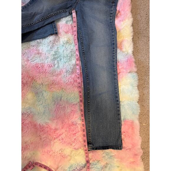 Vintage Route 66 Low Rise Bootcut Jeans Blue Denim 30” Inseam - Picture 6 of 8